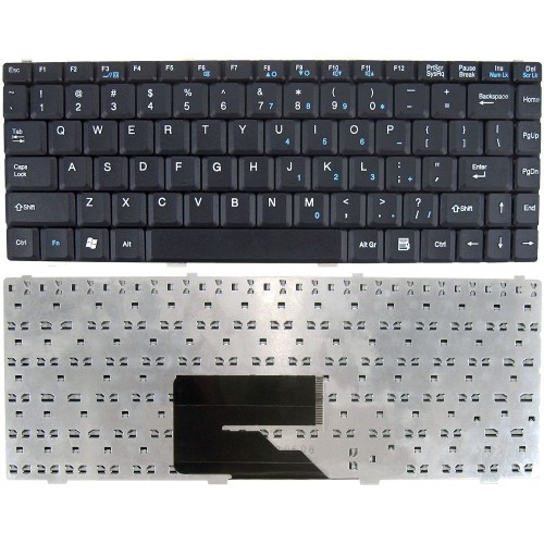 Klávesnica pre FUJITSU SIEMENS Amilo L1310 Li1705 V2030 V2035 V2055 V3515 malý enter, FN-CTRL