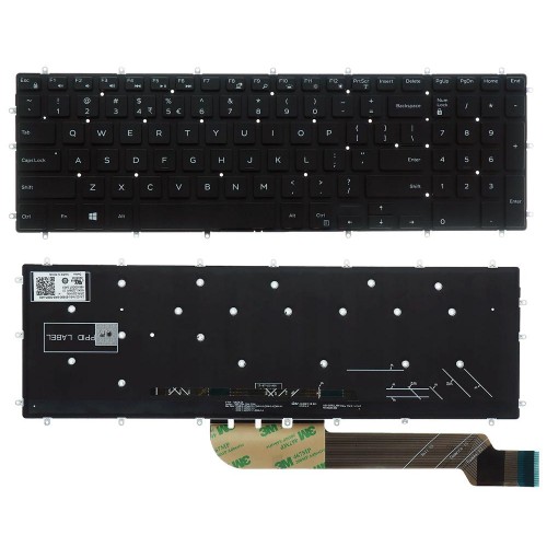 Klávesnica pre DELL Inspiron 15 15R 5565 5567 5568 5767 7566 7567